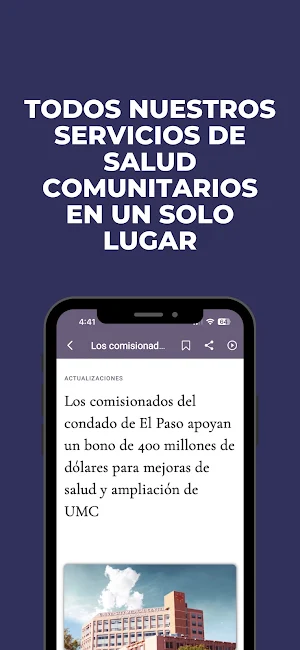 UMC Cares (Esp) Screenshot 1