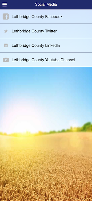 Lethbridge County App Screenshot 2