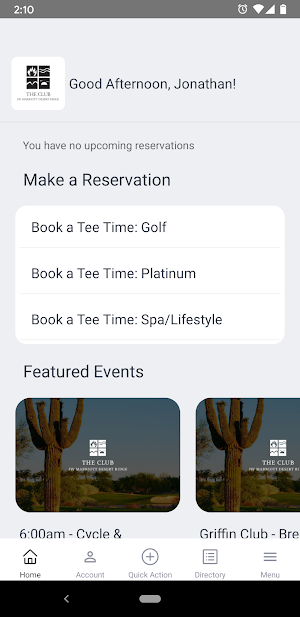 The Club at JW Desert Ridge Screenshot 1