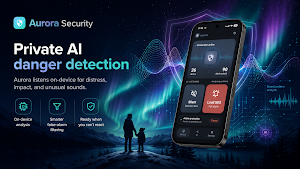 Aurora Security - SOS Alert Screenshot 1