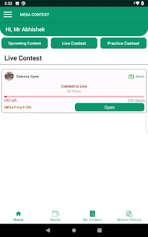 Mega Contest Screenshot 2