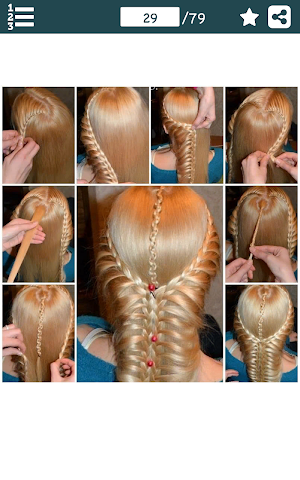 Girls Hair Style Ideas Screenshot 0