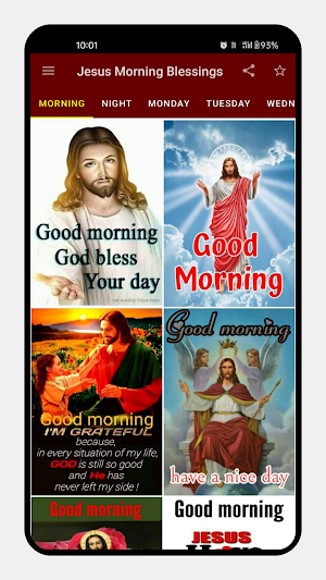 Jesus Good Morning Blessings Screenshot 0