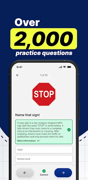 K53 Questions and Answers Screenshot 1