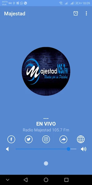 Radio Majestad 105.7 FM Screenshot 0