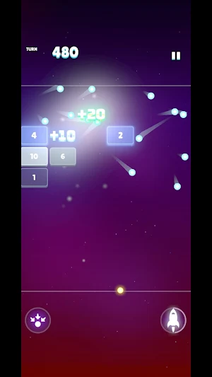 glow ball: brick breaker Screenshot 1