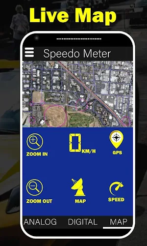 GPS Speedometer & Offline Odometer: Speed Tracker Screenshot 1