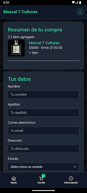 Mezcal Siete Culturas Screenshot 3