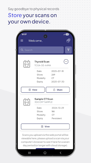 3DICOM Mobile Screenshot 0