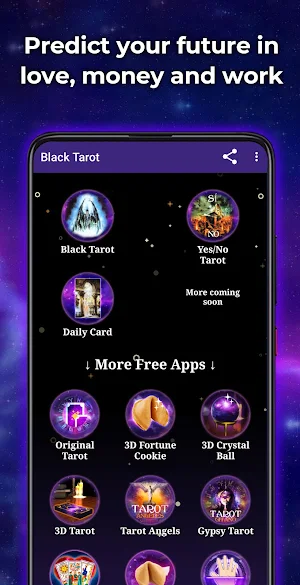 Black Tarot in English Screenshot 2
