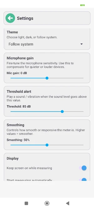 NoiseCraft: dB Sound Meter Screenshot 3