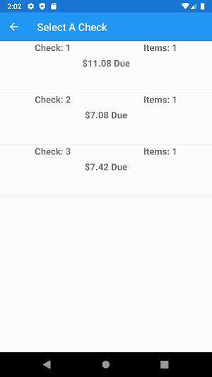 TablePay for Prism 8 Screenshot 2