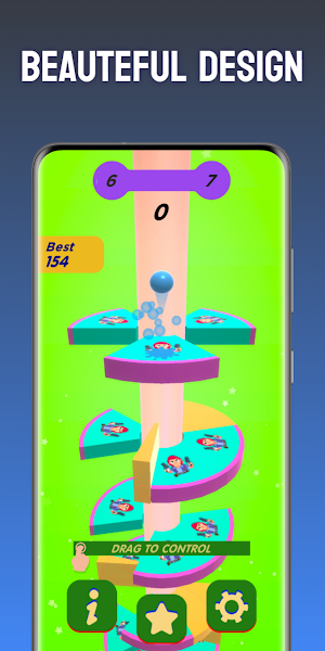 Helix Stack with brawl stars. Screenshot 1