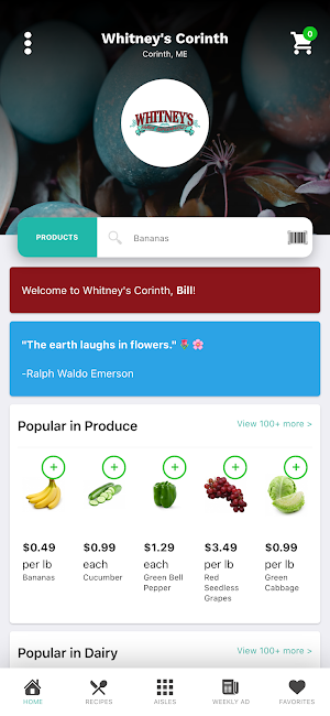 Whitney's Family Supermarket Screenshot 0