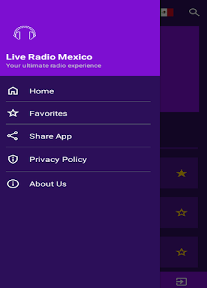 Live Radio Mexico Screenshot 2