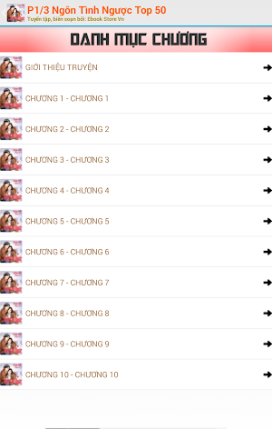 Truyện Ngôn Tình Ngược Top 50  Screenshot 3
