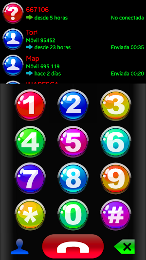 THEME AERO 2 COLORS EXDIALER Screenshot 0