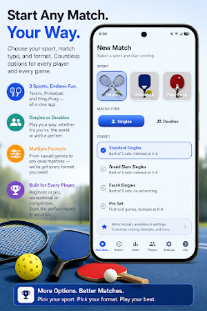 Tennis Score Tracker Match Screenshot 3