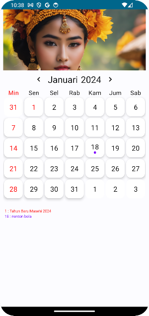 Kalender Indonesia Screenshot 2