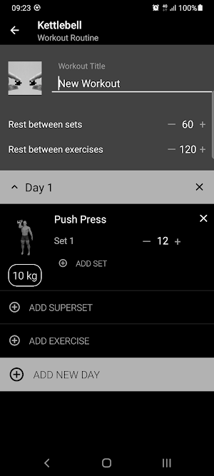 Kettlebell Home Workout screenshot 6