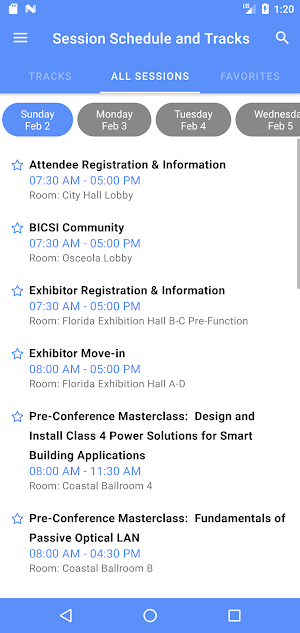 2025 BICSI Winter Conference Screenshot 3