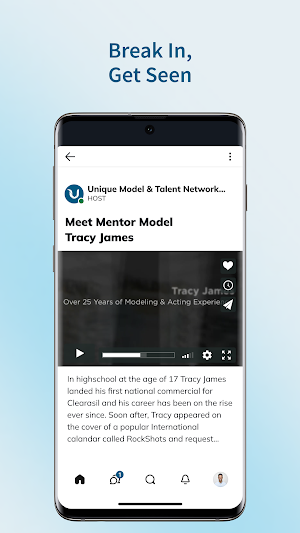 Unique Model & Talent Network Screenshot 1