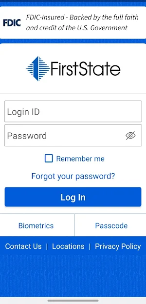 First State Bank MI Mobile Screenshot 0