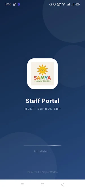 Samya School Staff App Screenshot 0