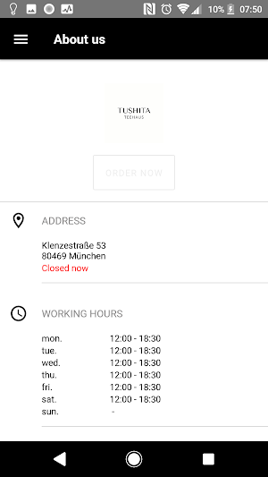 Tushita Teehaus Screenshot 3
