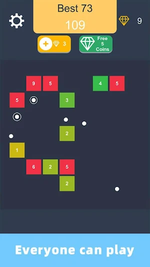 BB Shot - Blocks VS Ball Chain Screenshot 2