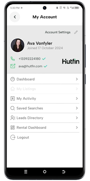 Hutfin Screenshot 3