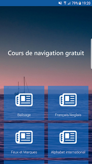 Cours de navigation maritime Screenshot 1