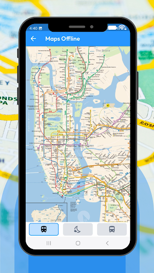 New York Subway - MTA Map 2025 Screenshot 1