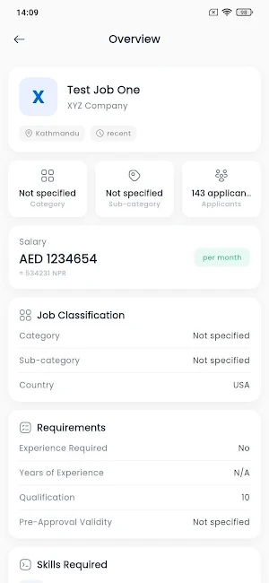 NAFEA Screenshot 1