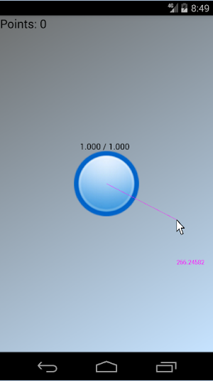 Simple Crazy Tap Ball Dribbler Screenshot 1