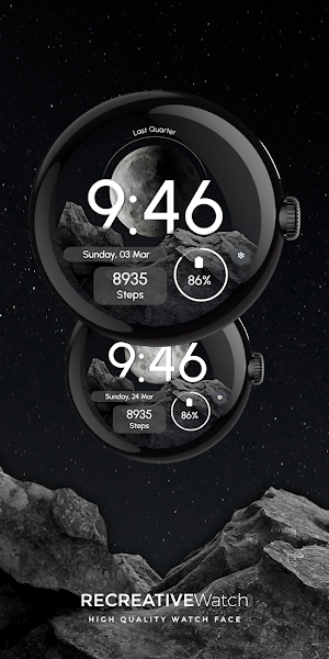 Digital - Moon Phases - ReS27 Screenshot 0