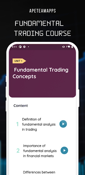 Fundamental Analysis Trading Screenshot 0