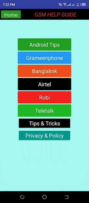 Gsm Help Screenshot 3