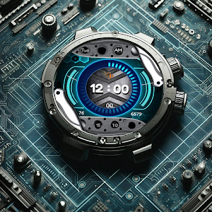 Dash B07 Wear OS Watch Face Screenshot 1