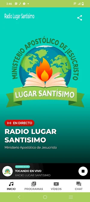 Radio Lugar Santisimo Screenshot 2