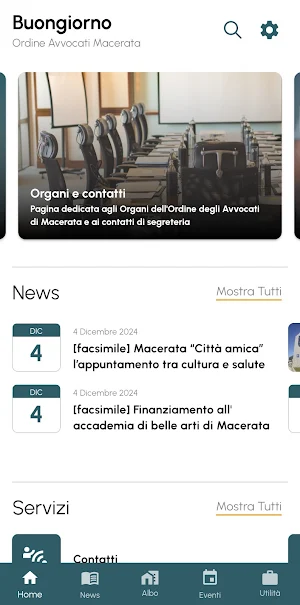 Ordine Avvocati Macerata Screenshot 1
