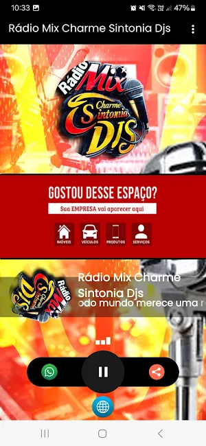 Rádio Mix Charme Sintonia Djs Screenshot 3