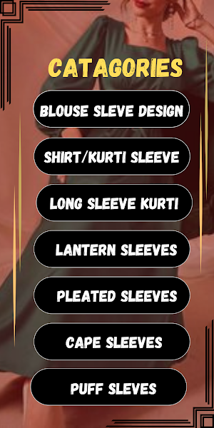 Girls Kurti Sleeves Designs Screenshot 0
