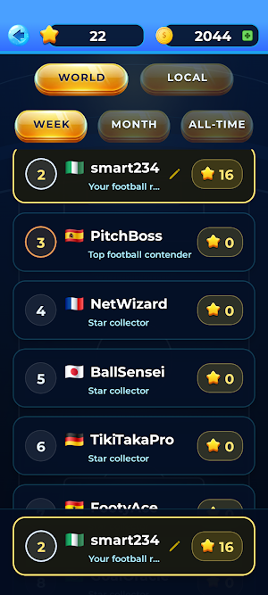 Player Quest: AI Football Quiz Screenshot 3