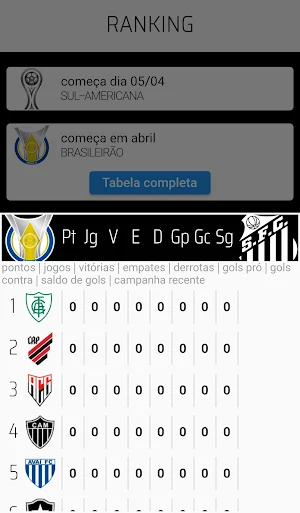 Agenda do Santos Screenshot 3