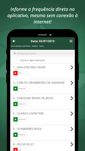 e-ba - Diário de Classe Screenshot 2