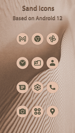 Sand - Android 12 Icons Screenshot 0