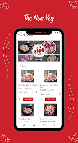 The Non-Veg : Meat Delivery Screenshot 0