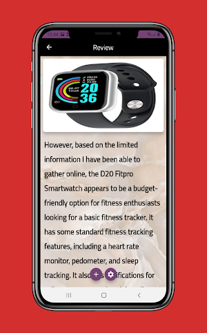 d20 Fitpro Smart Watch Guide Screenshot 1