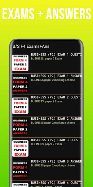 Business Form 4 Exams +Answers Screenshot 1